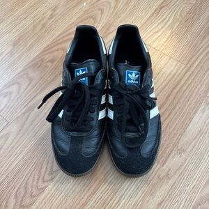 Adidas Women’s Black and White Sneakers